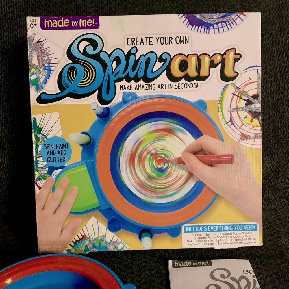 🌻4/$20 Made By Me Create Your Own Spinart - Picture 4 of 14